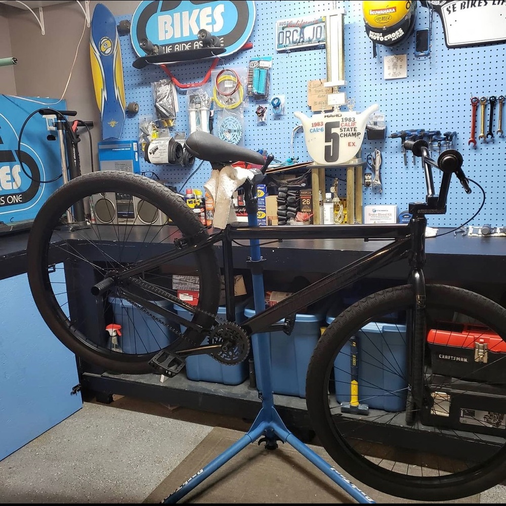 SE Bikes Stealth Mode Black 2021 Big Flyer 29” BMX